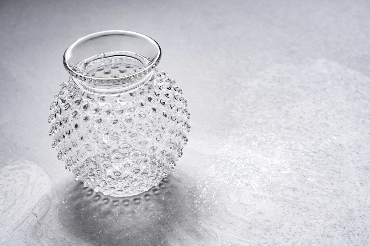 klimchi-hobnail-vase-col-cristal-transparent image 2
