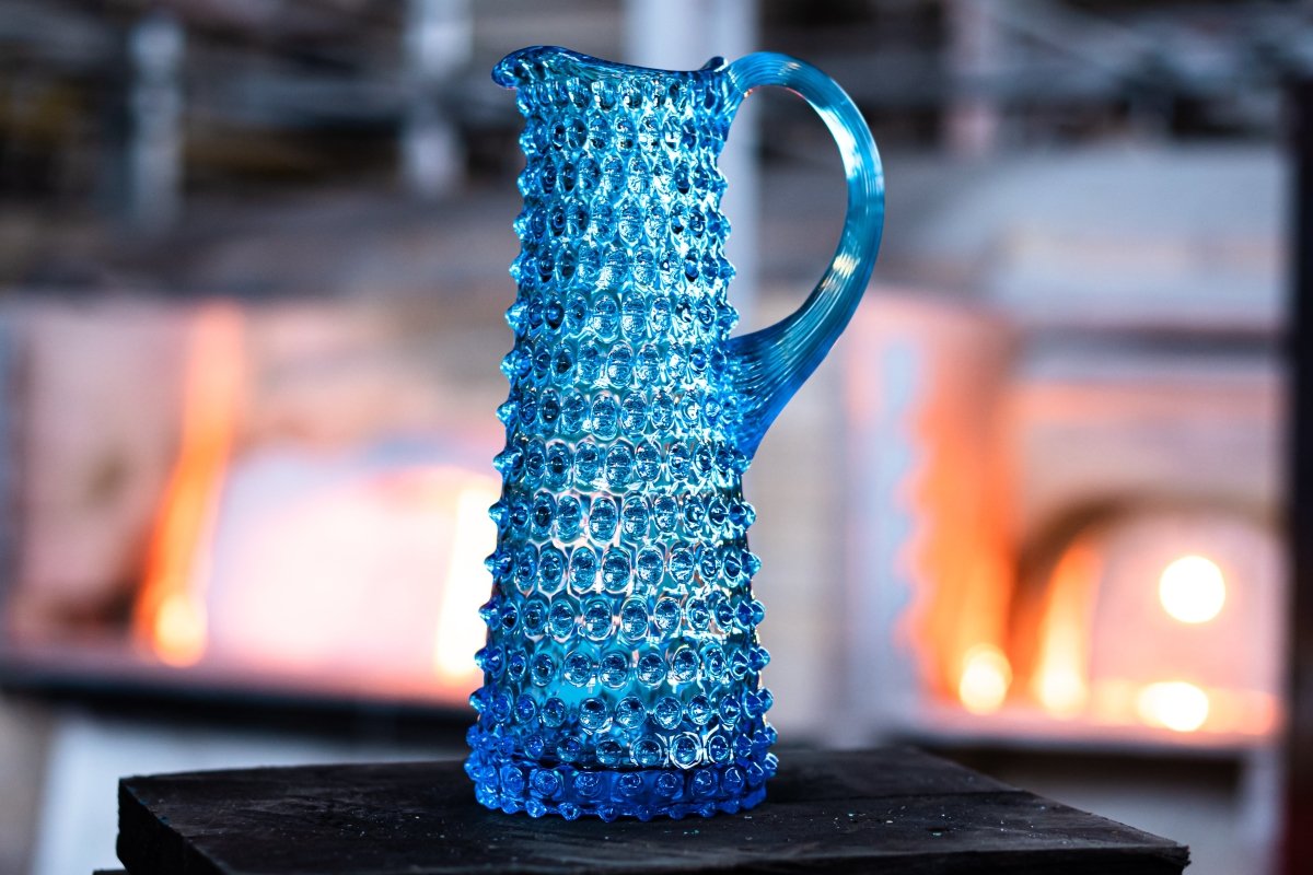 klimchi-hobnail-pichet-azure-bleu-1000-ml image 2