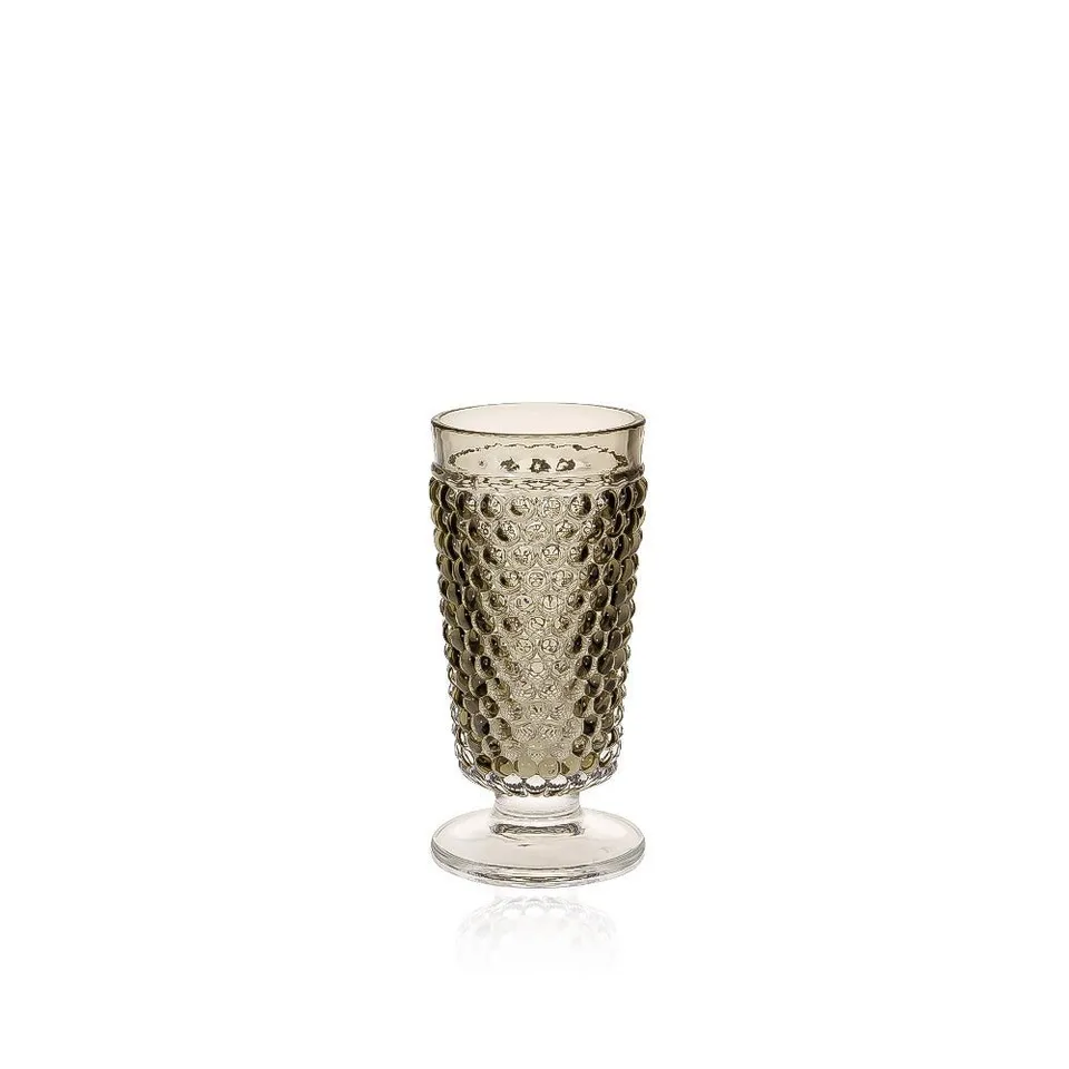 klimchi-hobnail-calice-300ml-black-smoke-lot-de-2 image 1