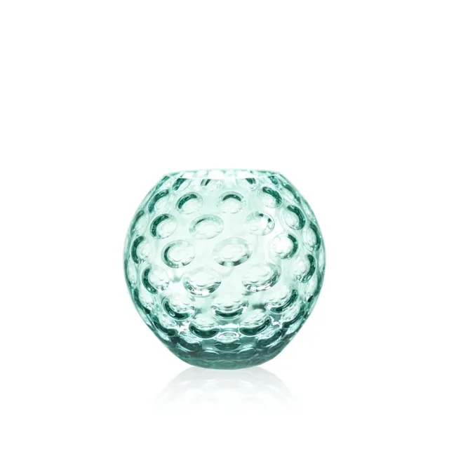 klimchi-kugel-vase-beryl-rond-verre-vert image 1