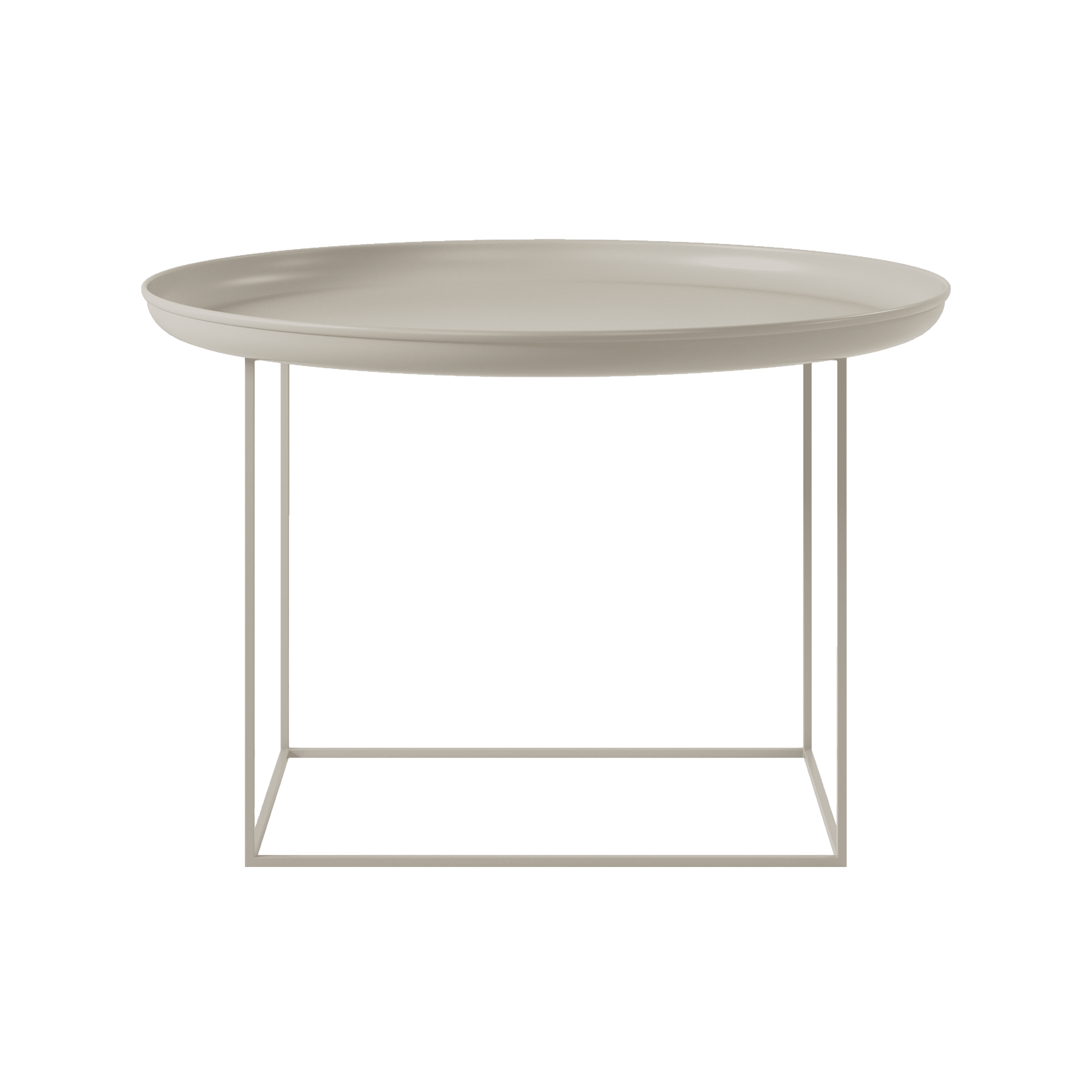 norr-11-duke-table-basse-medium-acier-blanc-antique image 2