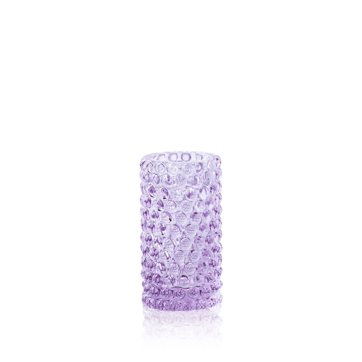 klimchi-hobnail-lilac-petit-vase-soliflore-cristal image 1