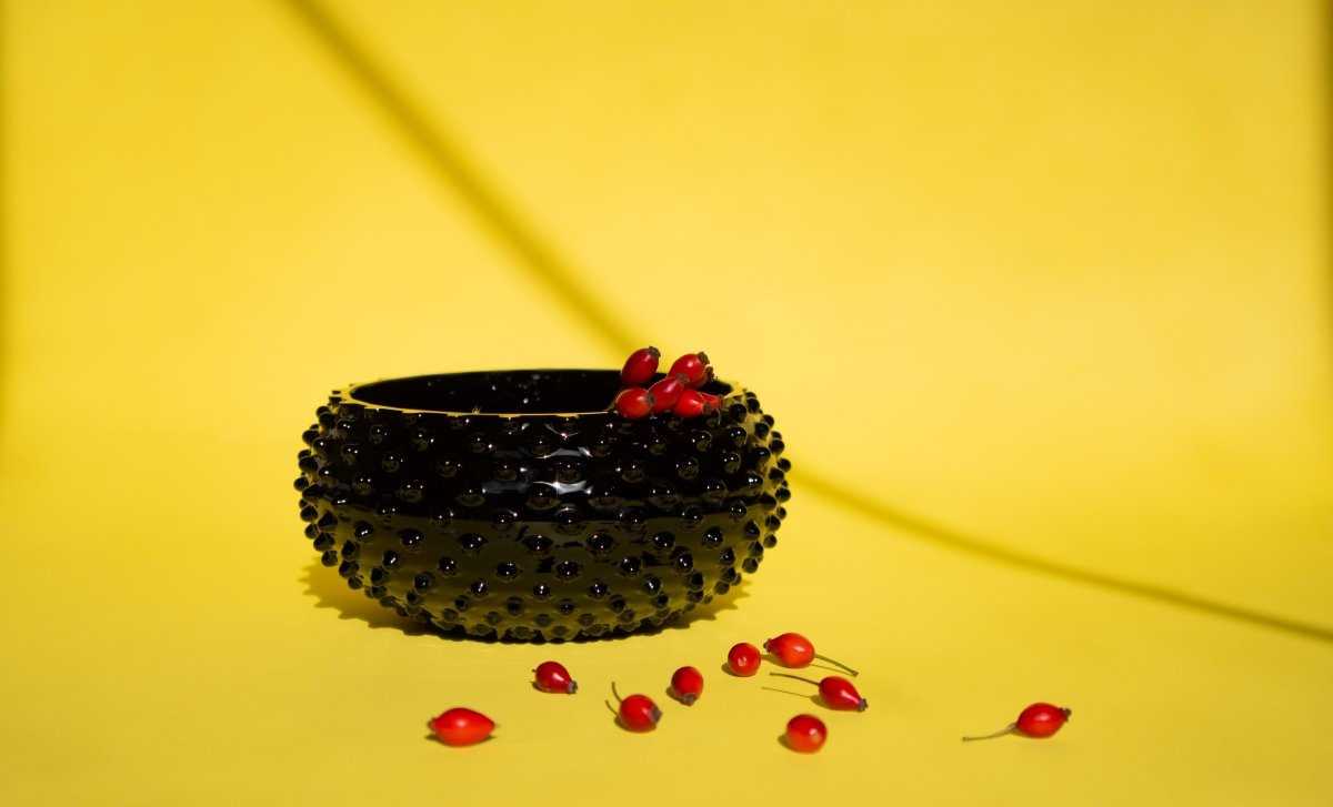 klimchi-hobnail-saladier-noir-en-cristal image 3