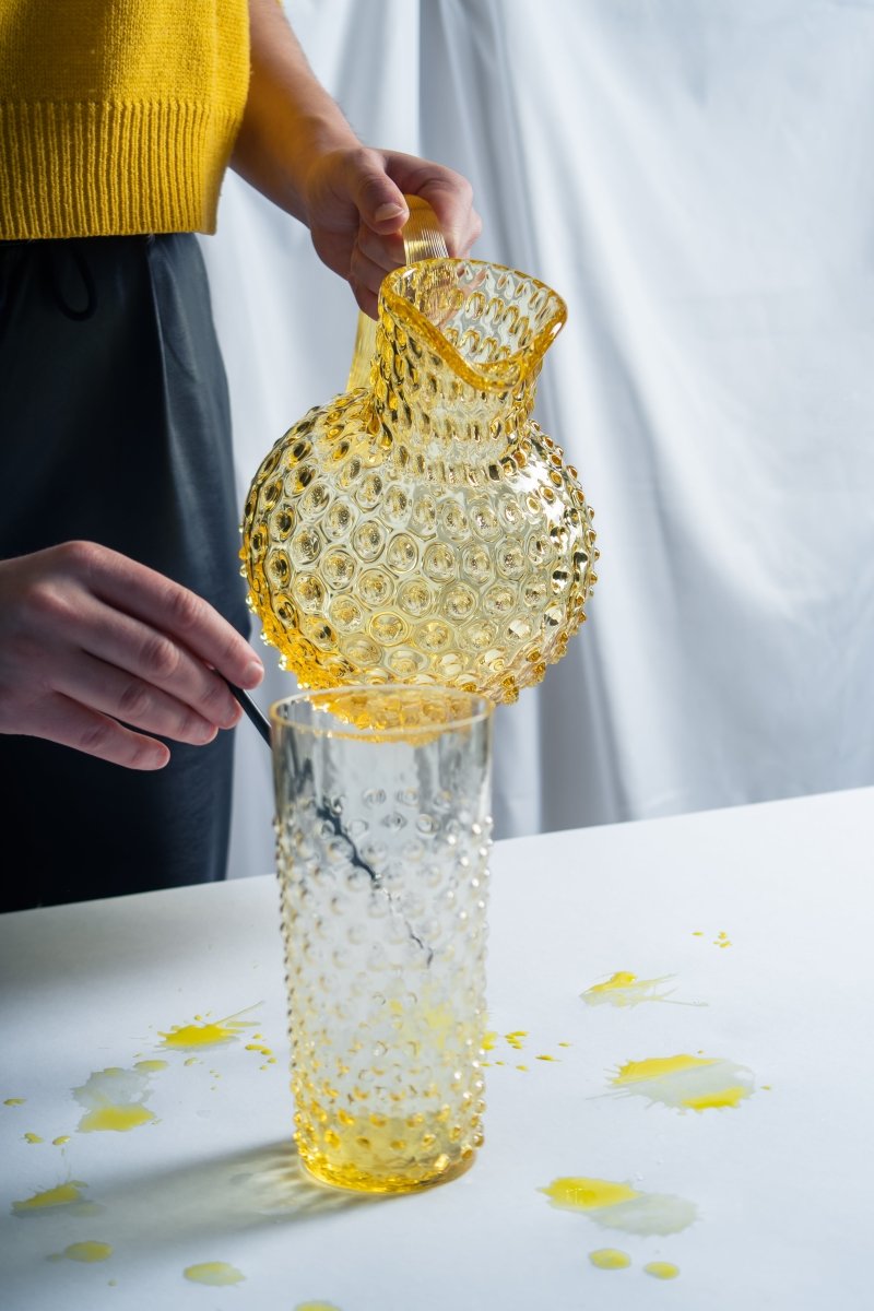 klimchi-hobnail-carafe-citrine-2-l-jaune image 4