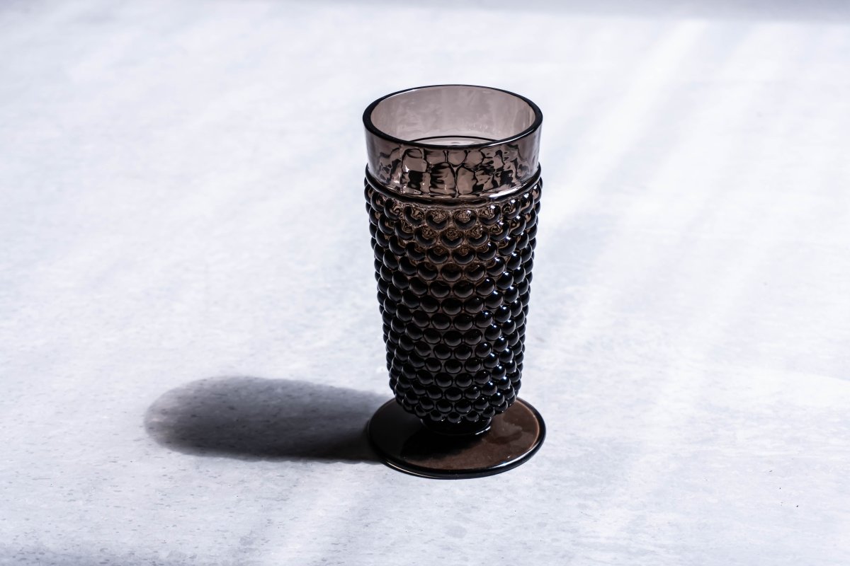 klimchi-hobnail-black-smoke-verre-vin-lot-de-2-fum image 2