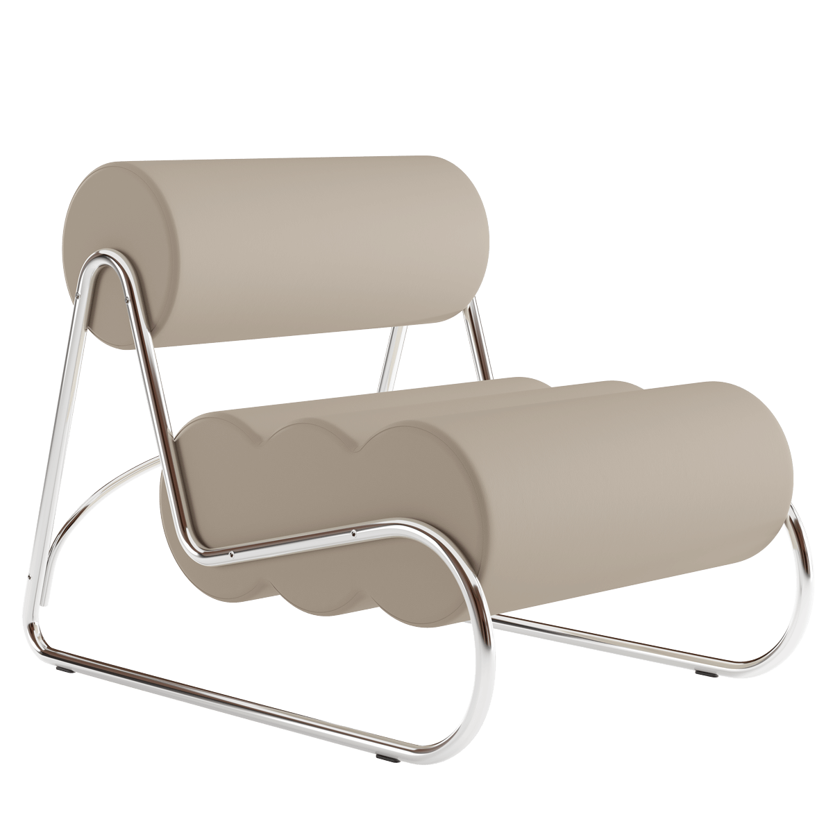norr-11-fave-fauteuil-tissu-bone-pieds-chrom-s image 1