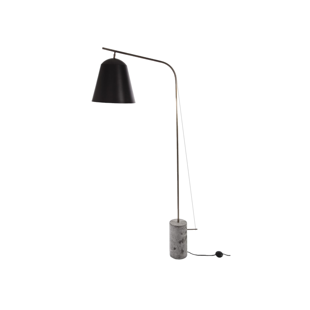 norr-11-line-two-lampadaire-aluminium-blanc-marbre image 2