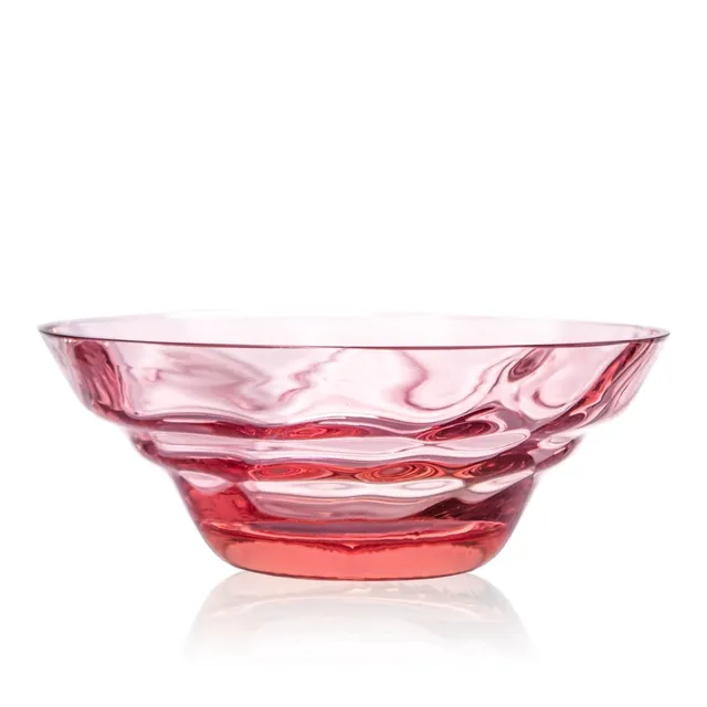 klimchi-royal-marika-grand-saladier-rosaline-rose-en-verre image 1