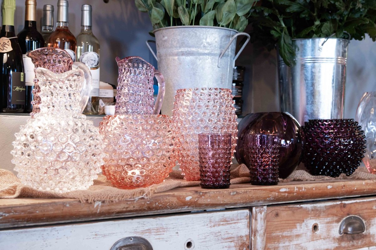 klimchi-hobnail-violet-verre-tumbler-l-unit-meraude image 3