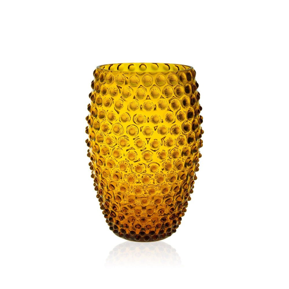 klimchi-hobnail-vase-ovale-ambr-cristal image 1