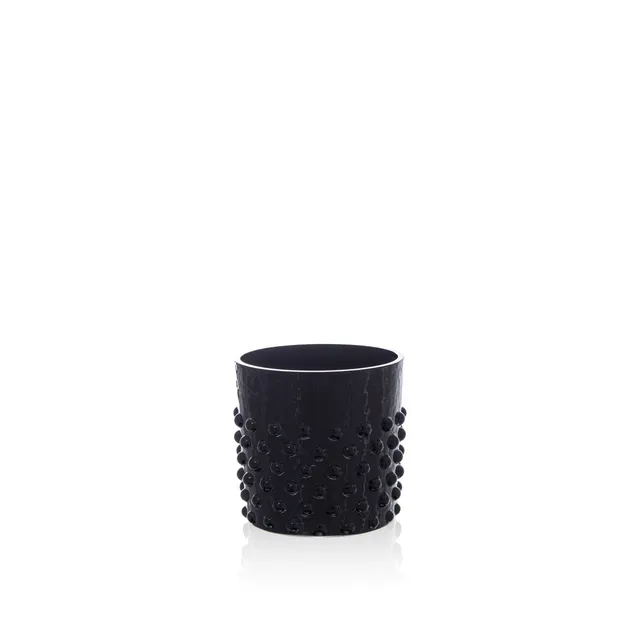 klimchi-hobnail-verre-whisky-noir-150-ml-1-verre image 1