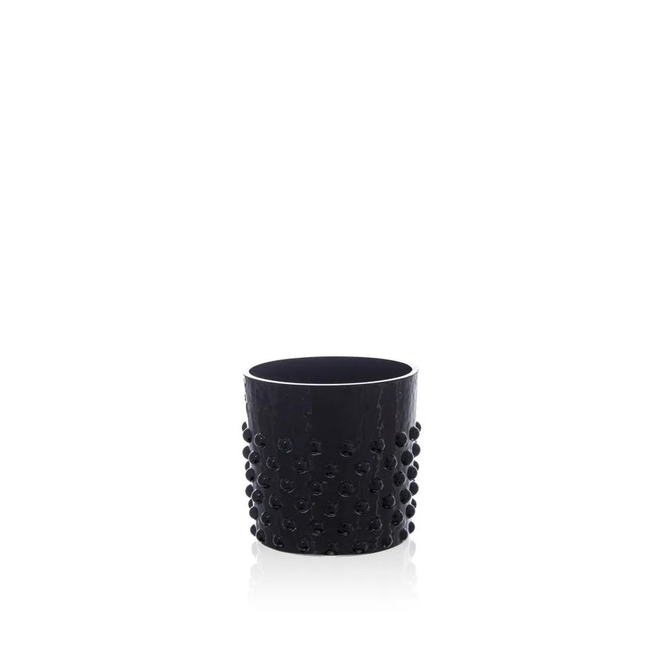 klimchi-hobnail-verre-whisky-noir-150-ml-1-verre image 1