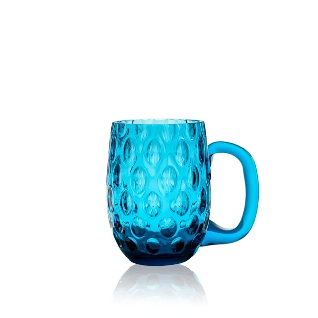 klimchi-beer-mugs-petite-chope-aigue-marine-en-verre image 1