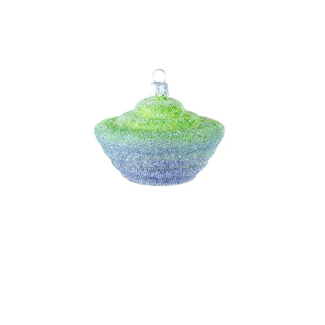 klimchi-aurora-tiara-boule-de-no-l-vert-1-pi-ce-verre image 1