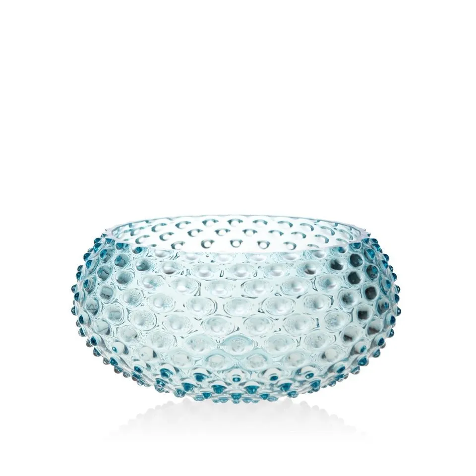 klimchi-hobnail-bol-underlay-aquamarine-saladier-verre image 1