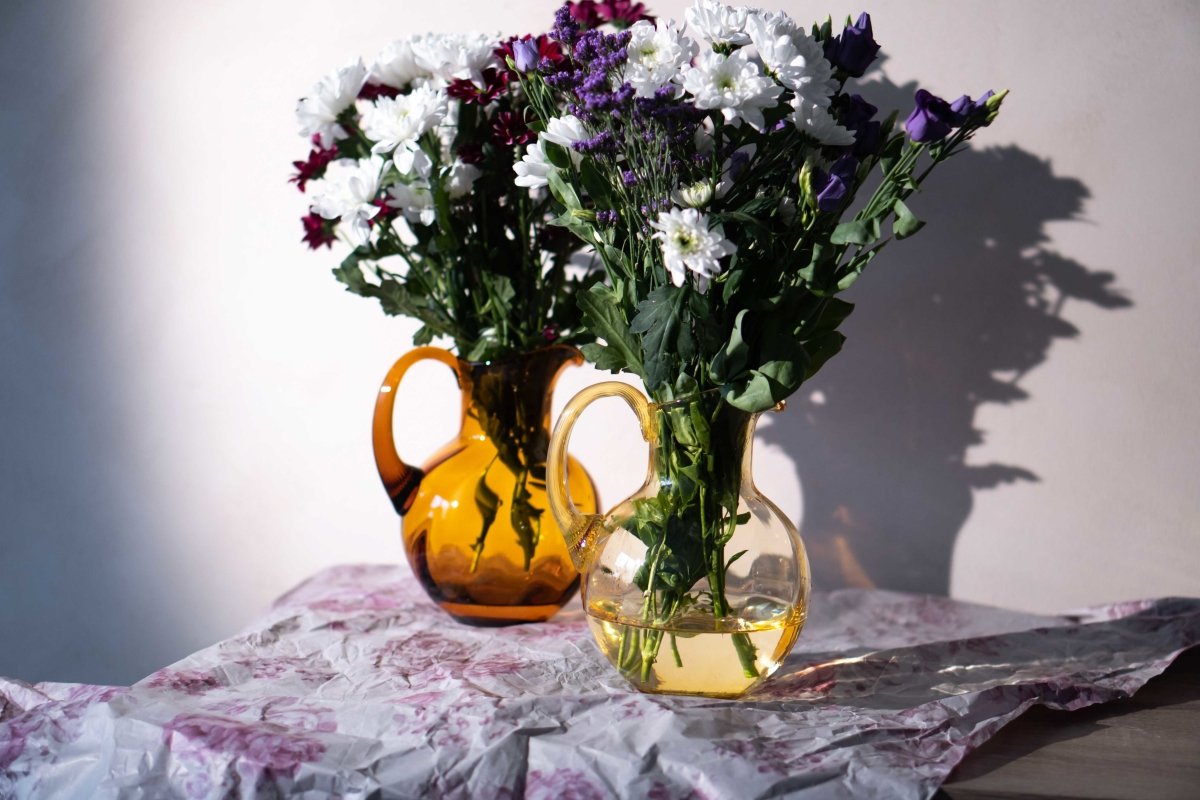 klimchi-marika-carafe-en-verre-citrine-2-l image 2