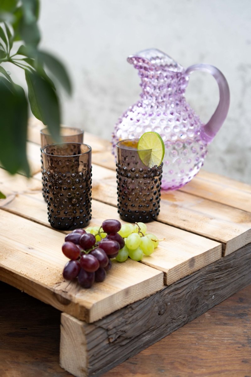 klimchi-hobnail-verre-black-smoke-gobelet-lot-de-2 image 2