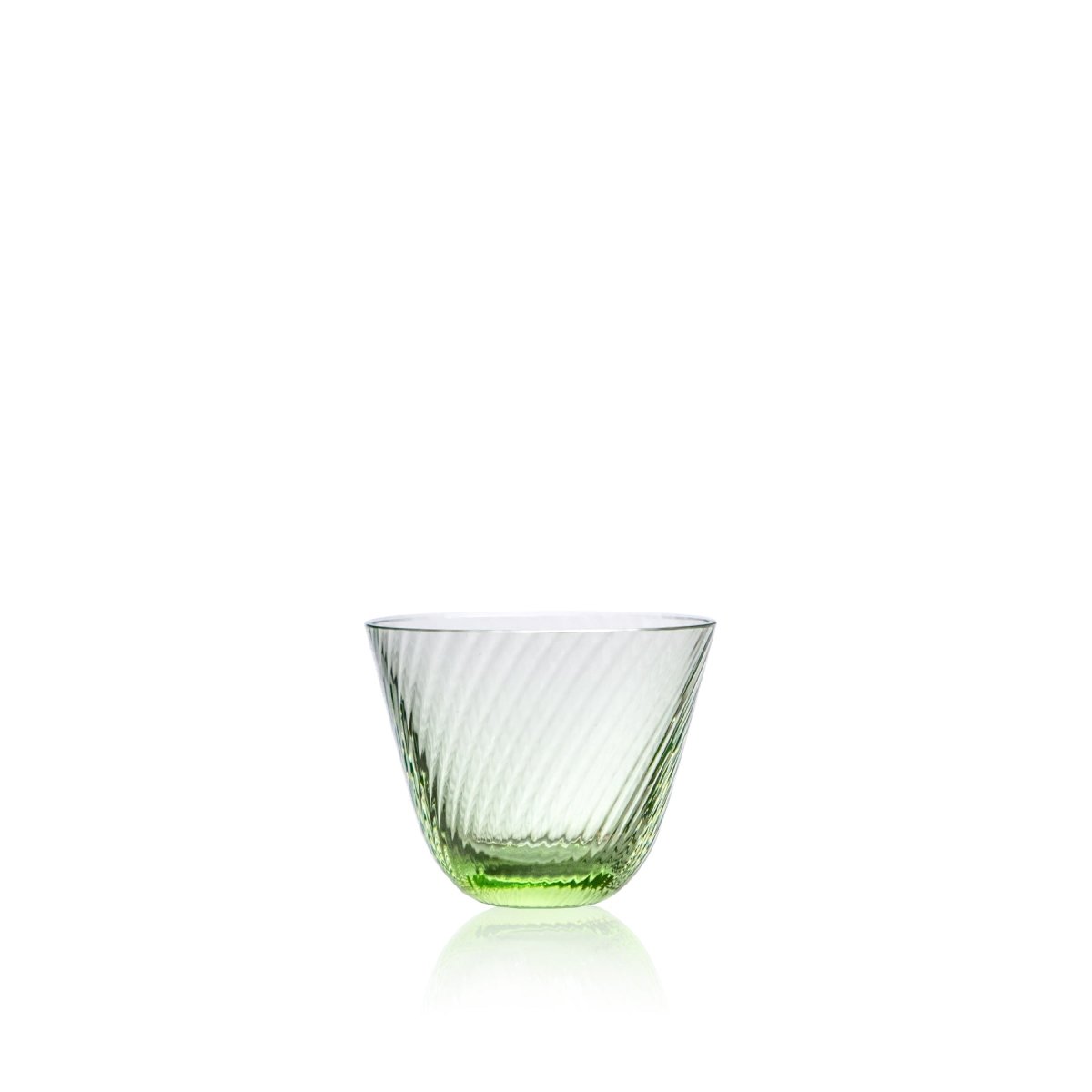 klimchi-linea-petit-bol-verre-vert-clair-cristal-sans-plomb image 1