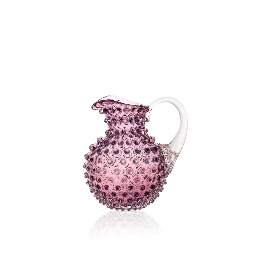 klimchi-hobnail-carafe-violet-underlay-1-l-bec-gla-ons image 1