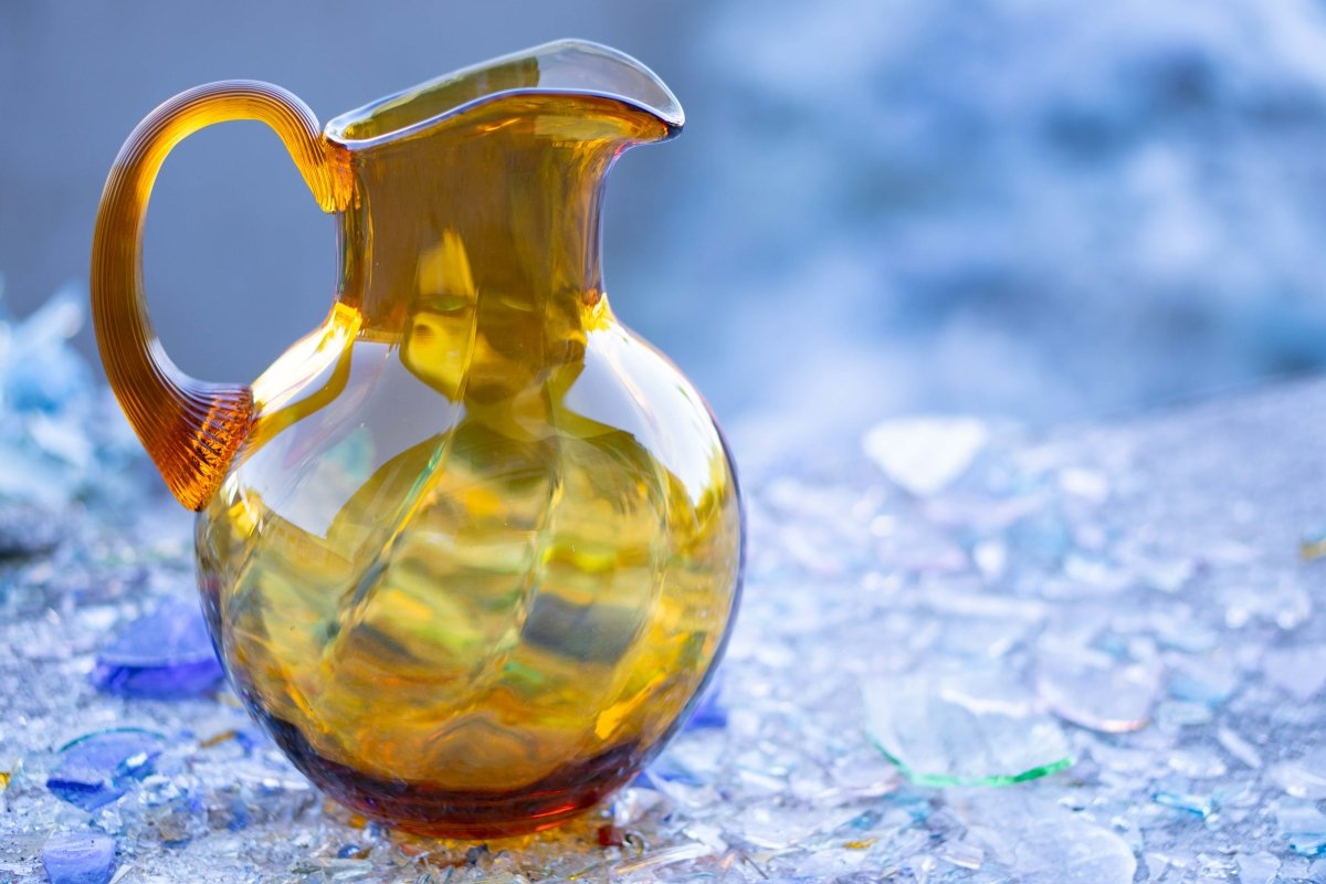 klimchi-marika-carafe-verre-ambre-2-l-bec-glace image 3
