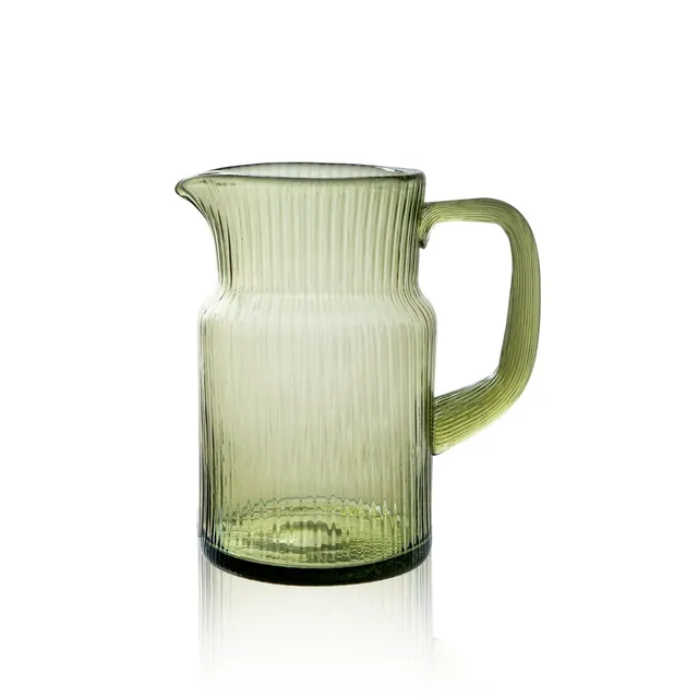 klimchi-ethel-carafe-vert-olive-pichet-c-tel image 1