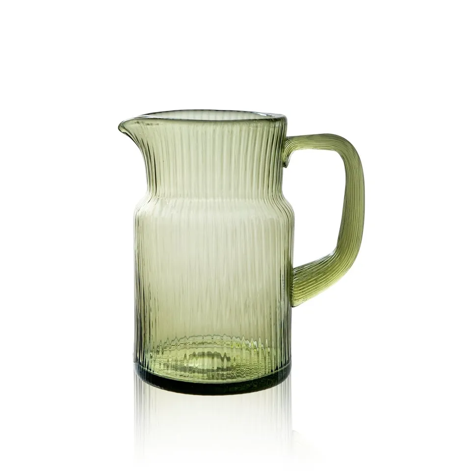 klimchi-ethel-carafe-vert-olive-pichet-c-tel image 1