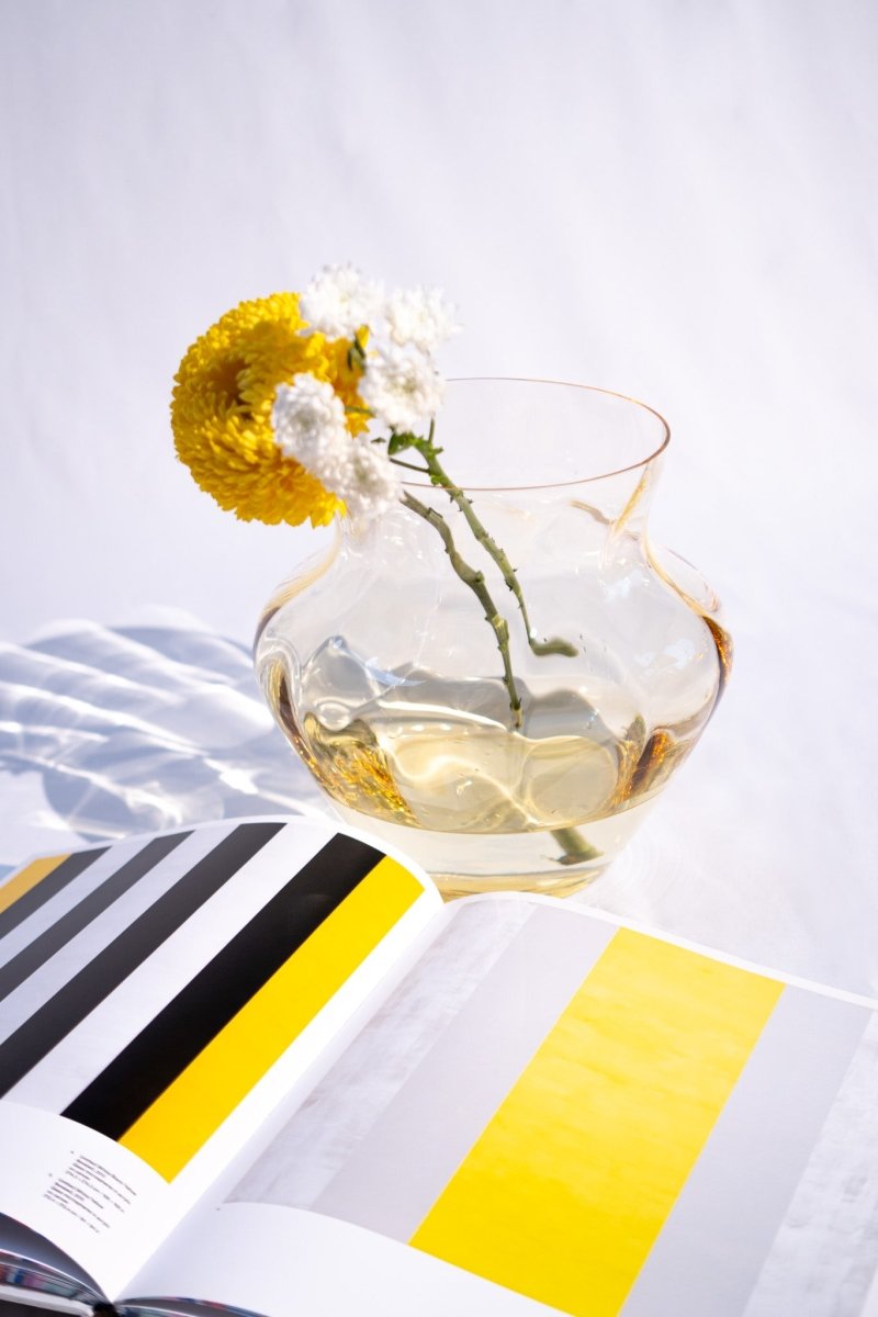 klimchi-marika-grand-vase-citrine-jaune-bouquets image 3