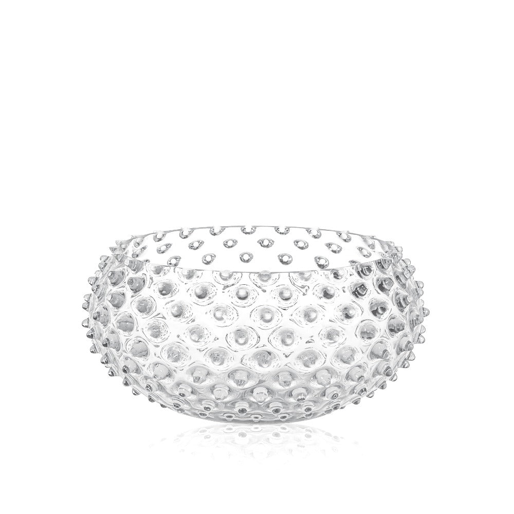 klimchi-hobnail-coupe-cristal-transparente-motif-picots image 1