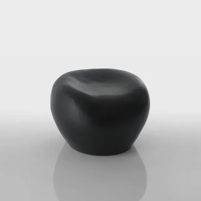 imperfecttolab-ciottolo-chaise-galet-fibre-de-verre image 1