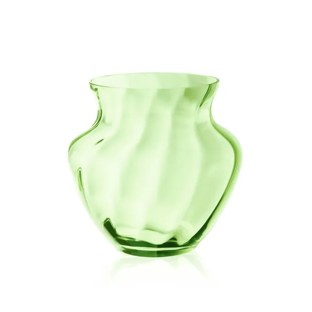 klimchi-marika-vase-moyen-vert-clair-en-cristal-sans-plomb image 1