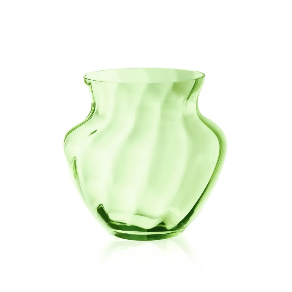 klimchi-marika-vase-moyen-vert-clair-en-cristal-sans-plomb image 1