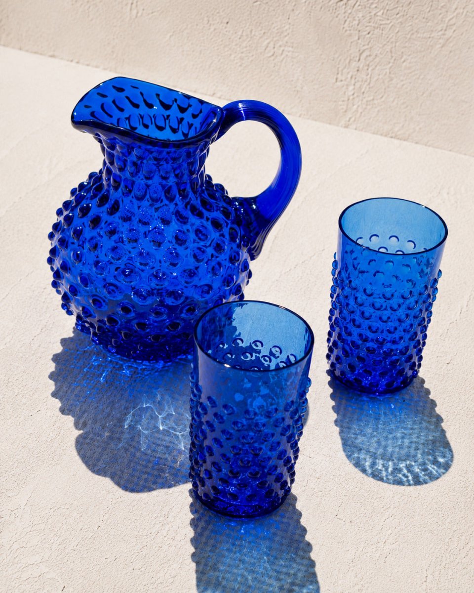 klimchi-hobnail-verre-bleu-lectrique-l-unit image 4