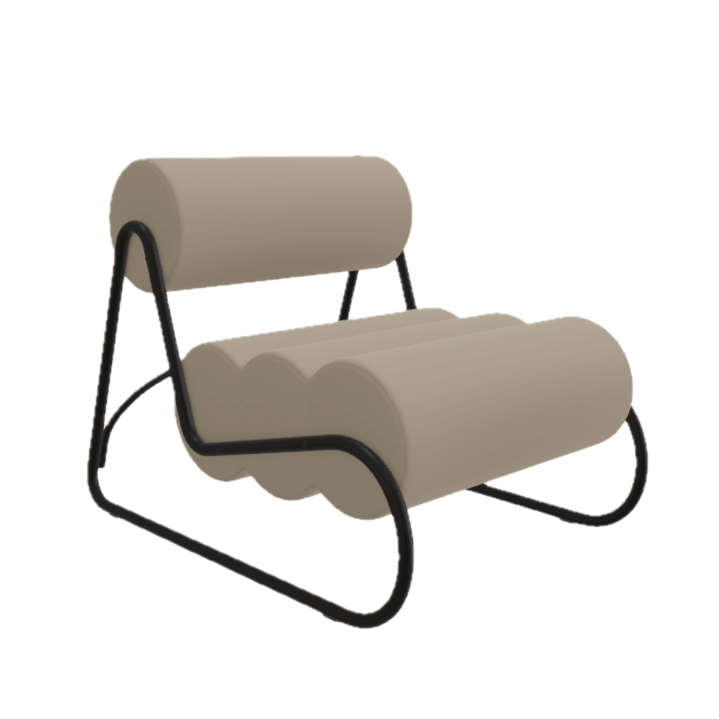norr-11-fave-fauteuil-tissu-bone-pieds-chrom-s image 2