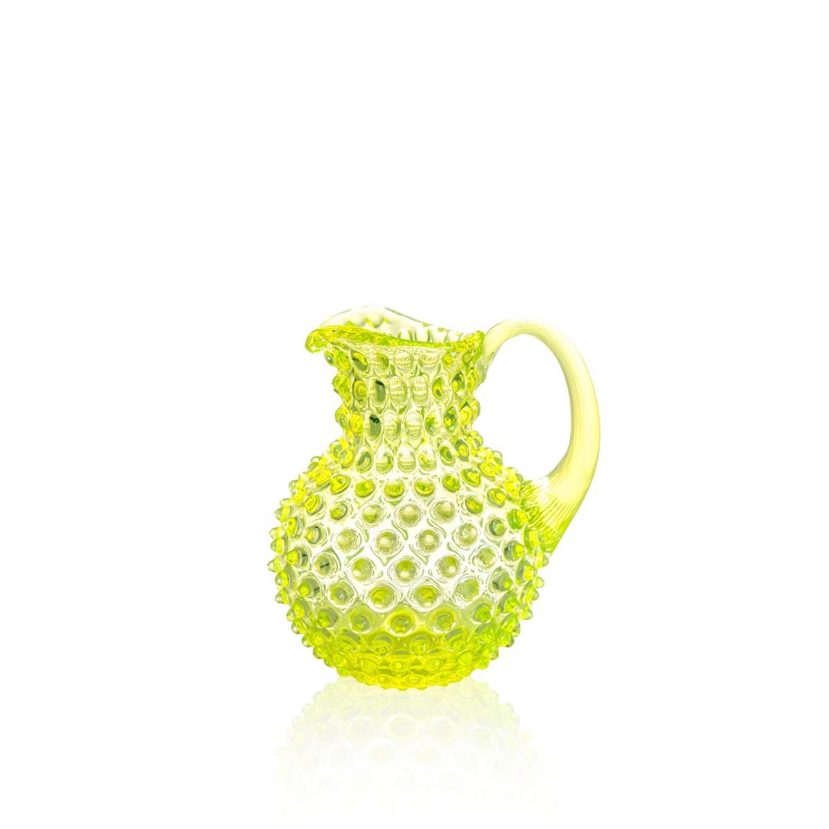klimchi-hobnail-neon-citrine-carafe-jaune-1-l image 1