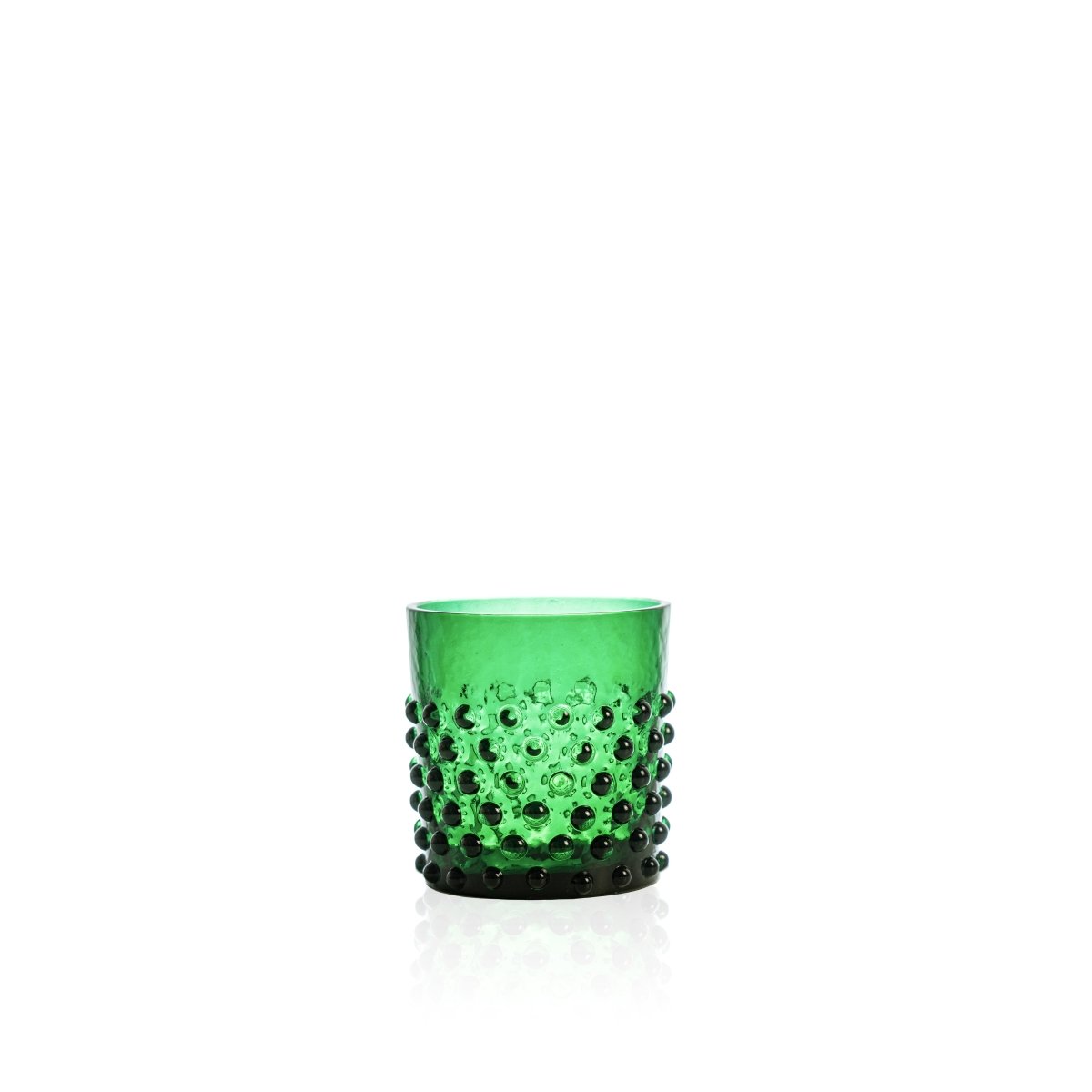 klimchi-hobnail-verre-whisky-vert-fonc-150-ml-seul image 1