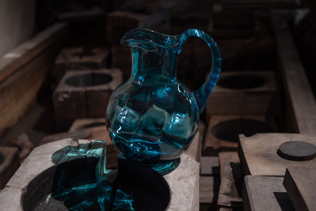 klimchi-marika-carafe-verre-2-l-aquamarine-boh-me image 4
