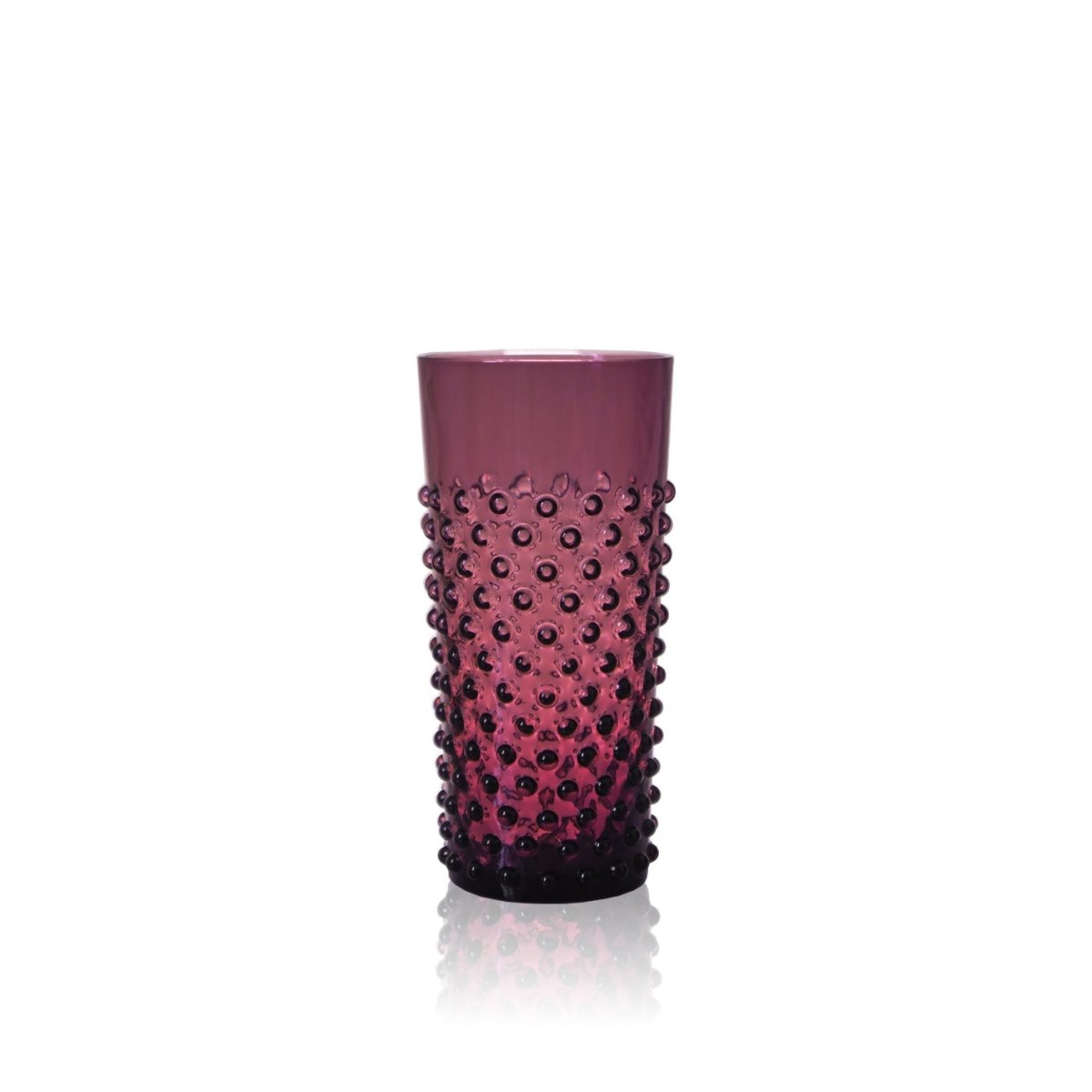 klimchi-hobnail-2-grands-verres-violet-hauts image 1