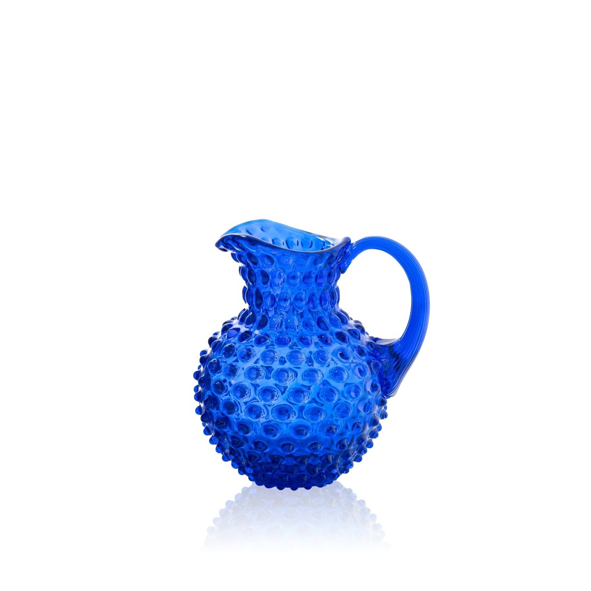 klimchi-hobnail-carafe-electric-blue-small-1-l-bleu-lectrique image 1