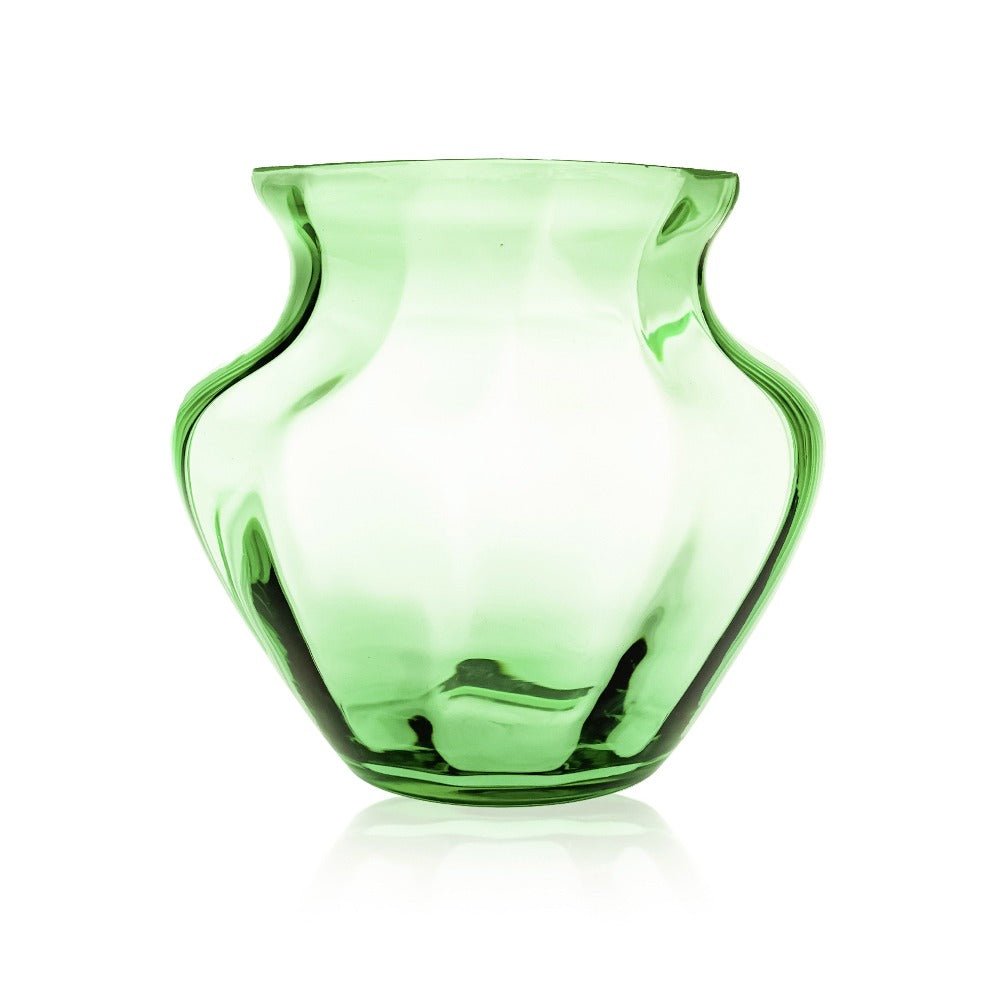 klimchi-marika-grand-vase-en-verre-vert-clair image 1