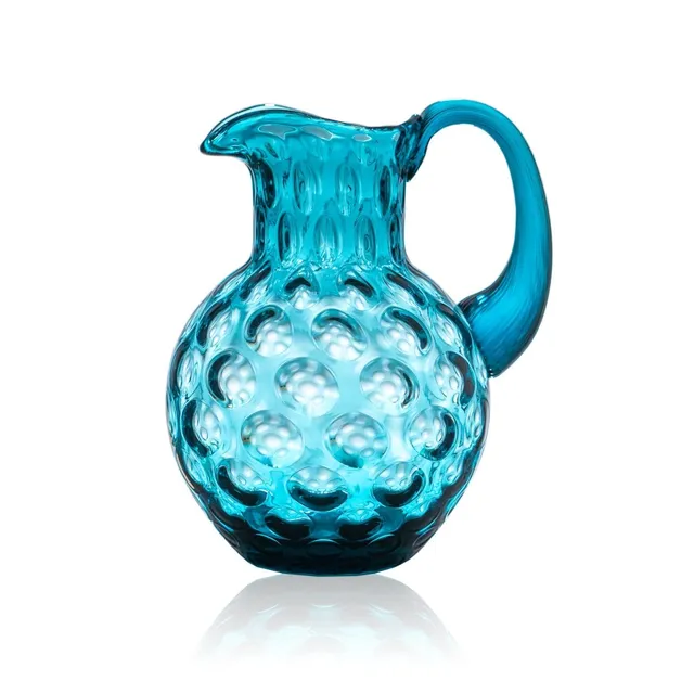 klimchi-kugel-pichet-aquamarine-bleu-roi-2-l-en-verre image 1