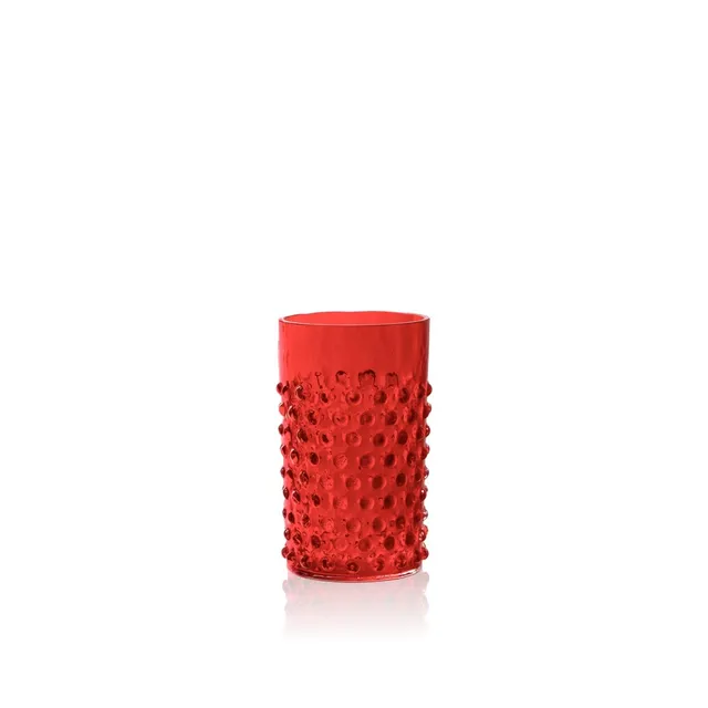 klimchi-hobnail-verres-garnet-lot-2-200-ml image 1