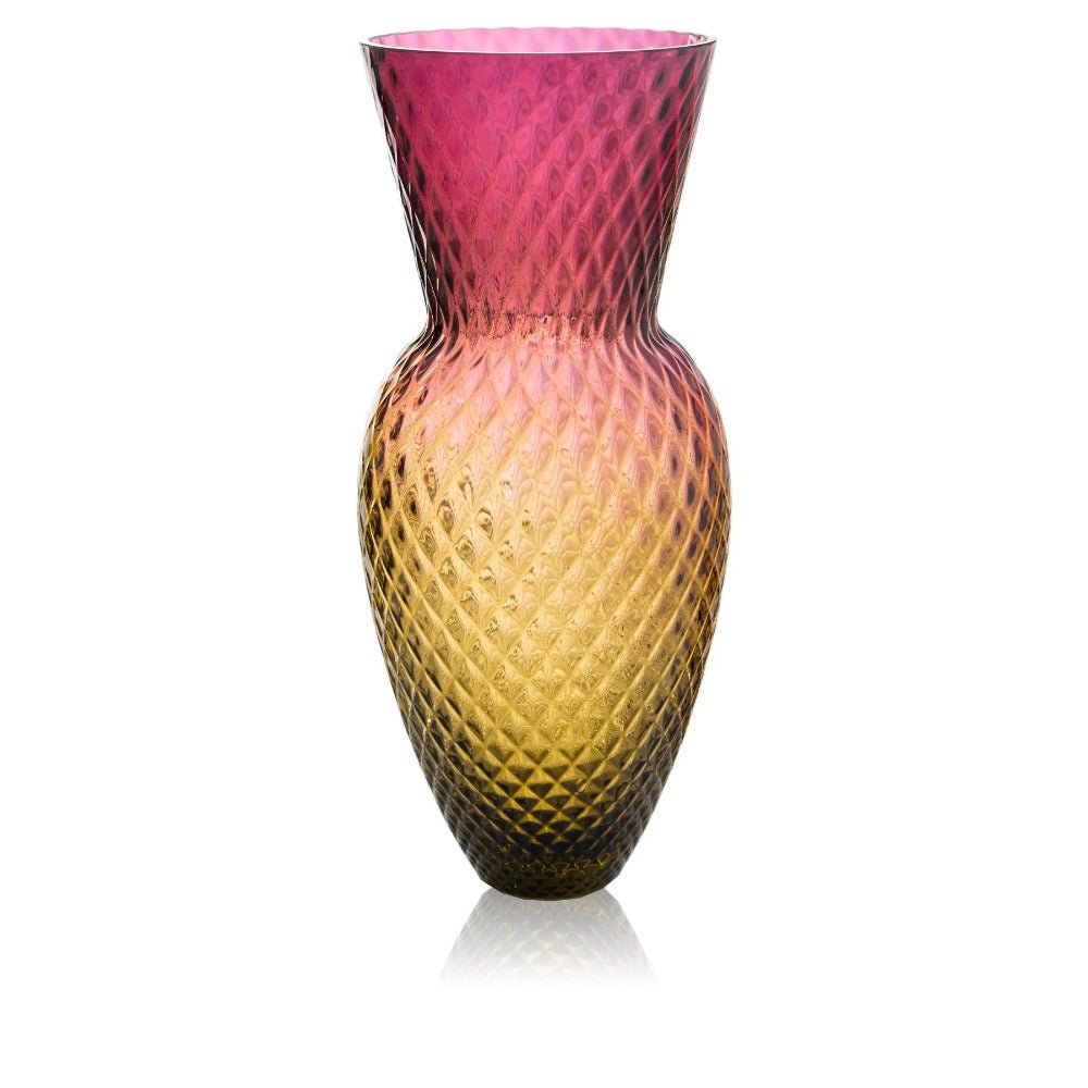 klimchi-drama-amethyst-grand-vase-verre-violet image 1