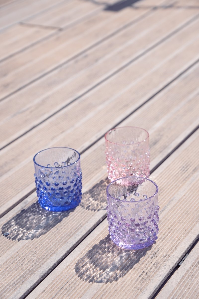 klimchi-hobnail-lilac-verres-whisky-lot-150-ml-lilas image 6