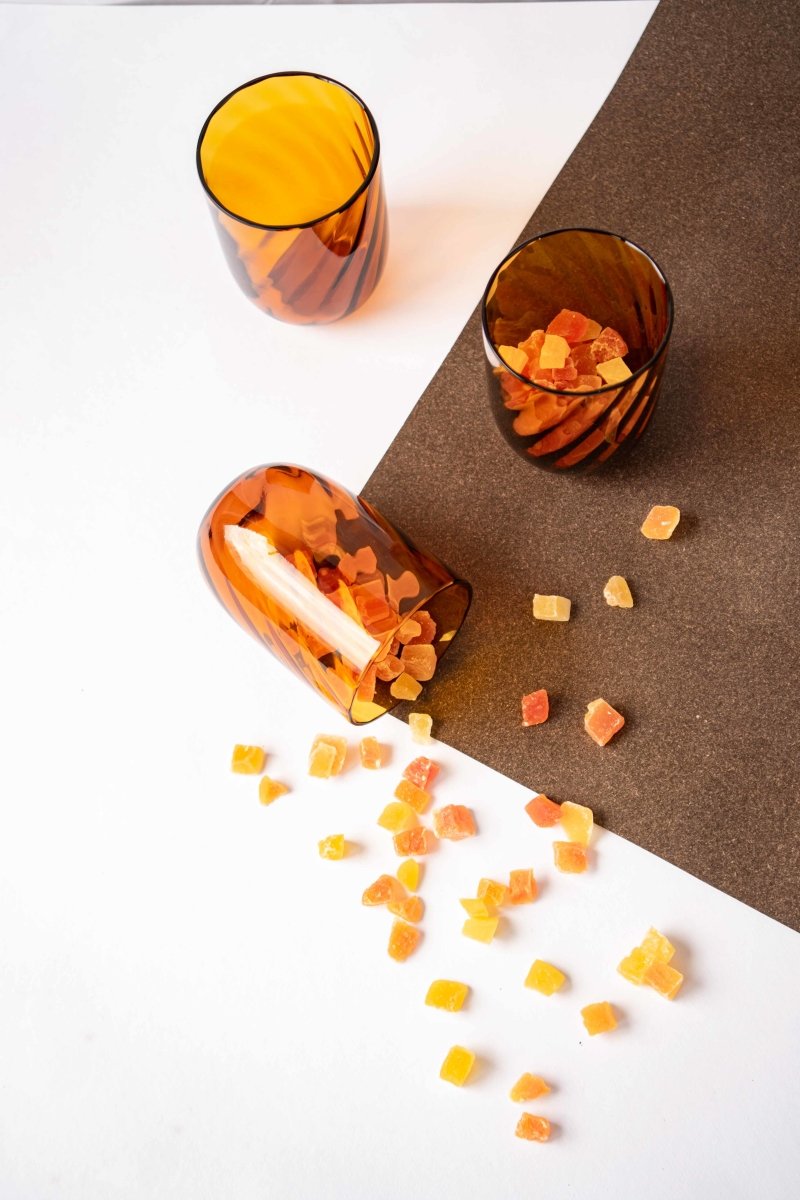 klimchi-marika-tumbler-ambre-verre-jaune-1-verre image 4