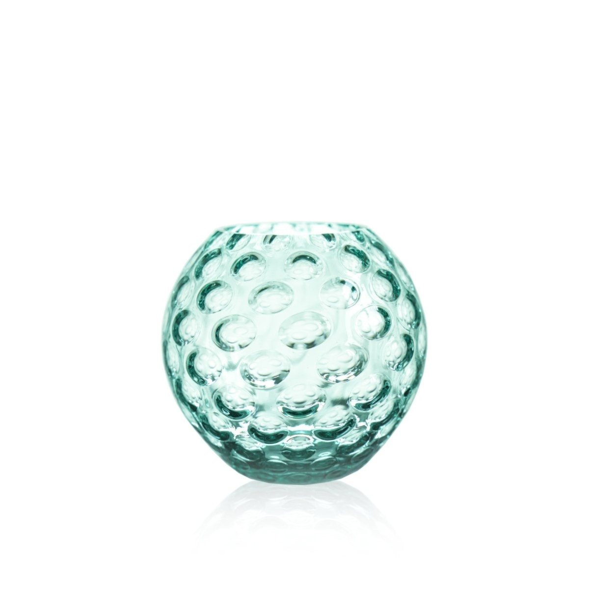 klimchi-kugel-vase-beryl-rond-verre-vert image 1