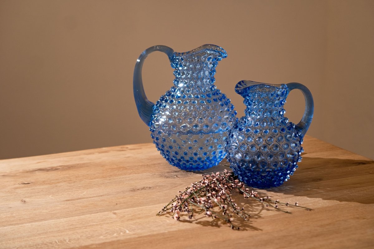 klimchi-hobnail-petit-pichet-bleu-clair-1-l image 2
