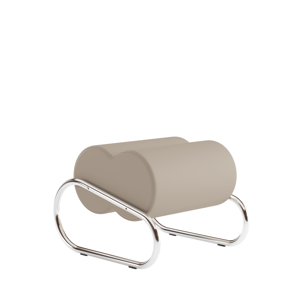 norr-11-fave-pouf-tissu-megan-30-bone-chrome image 1