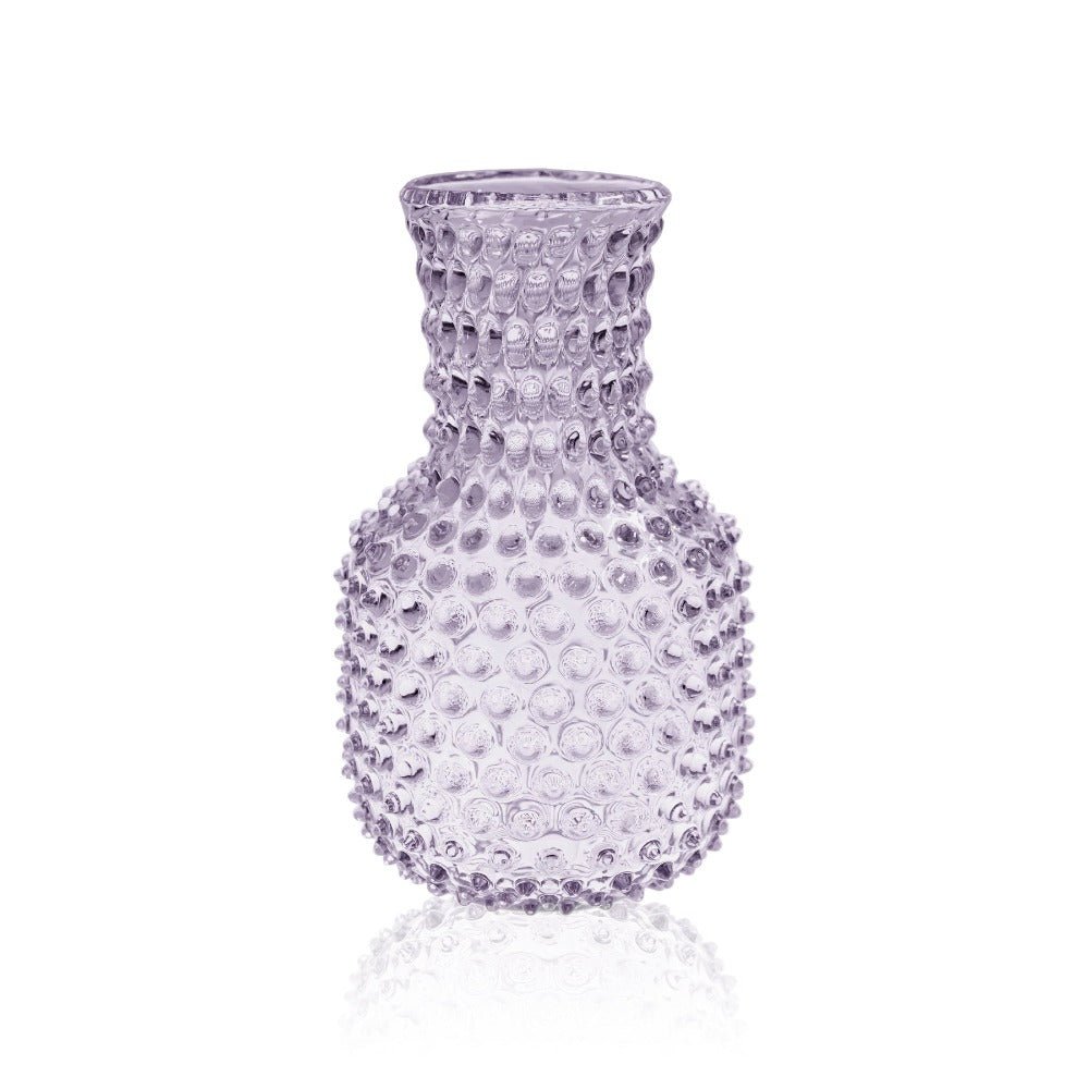 klimchi-hobnail-carafe-en-verre-lilas-2-l-sans-plomb image 1
