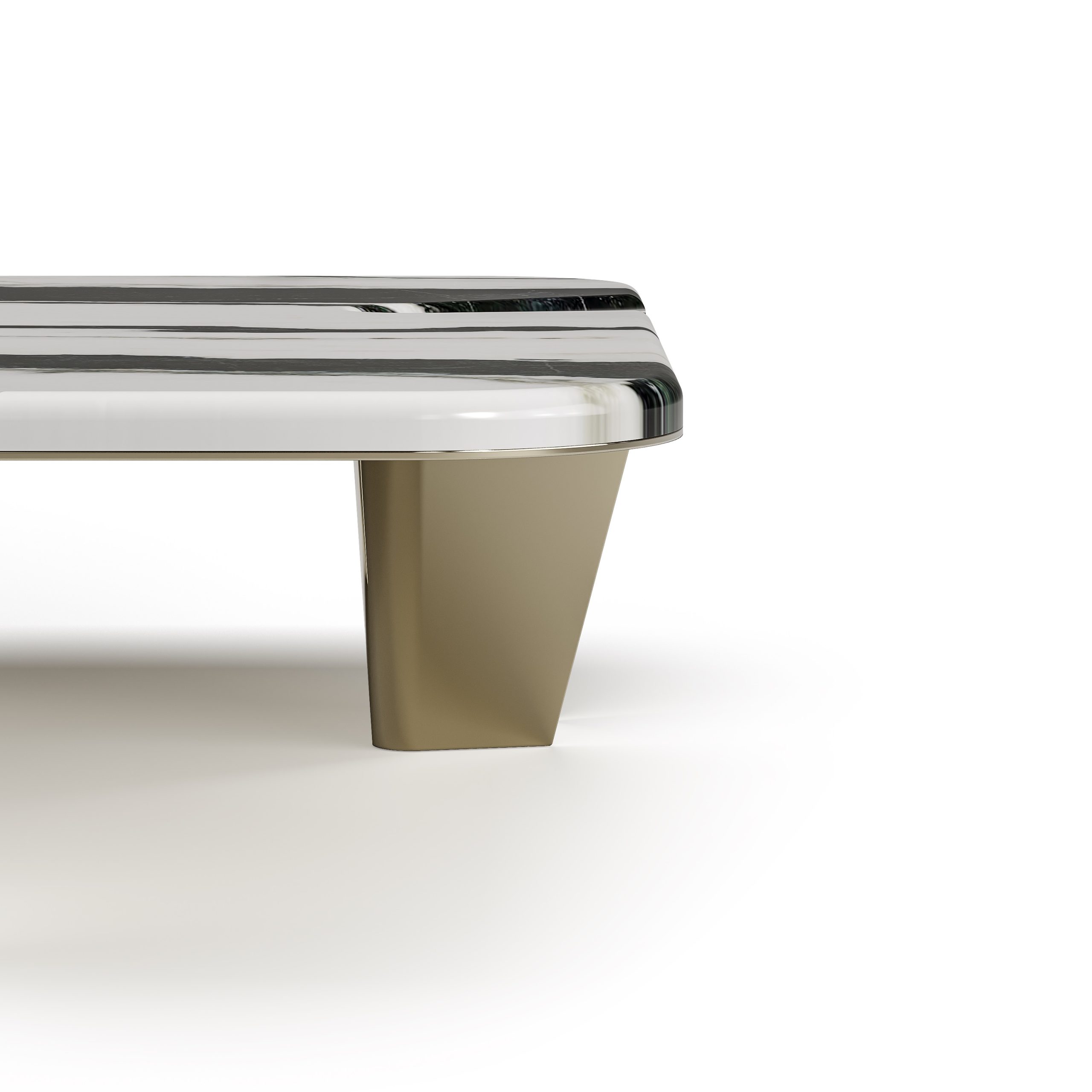 bablanc-tr-fle-table-basse-marbre-acier-inoxydable image 3