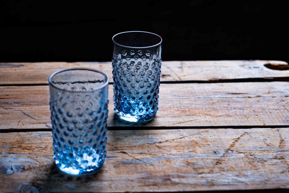klimchi-hobnail-verre-whisky-blue-smoke-200-ml-seul image 2